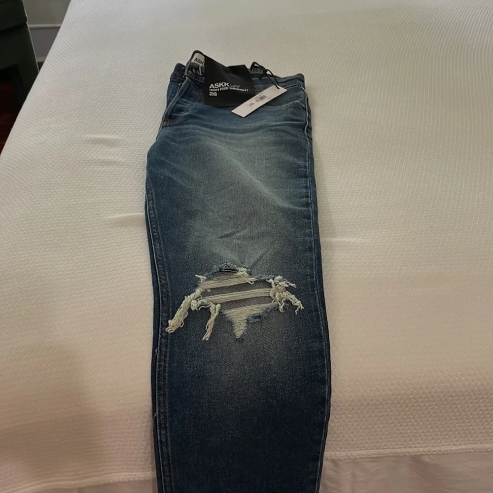 Askk NY high rise straight denim 28 - Picture 3 of 4